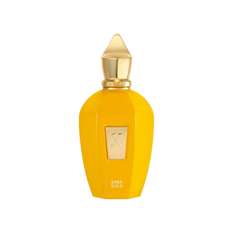 בקבוק בושם Xerjoff Erba Gold ארבה גולד יוניסקס מקולקציית Vibe של סרג'וף