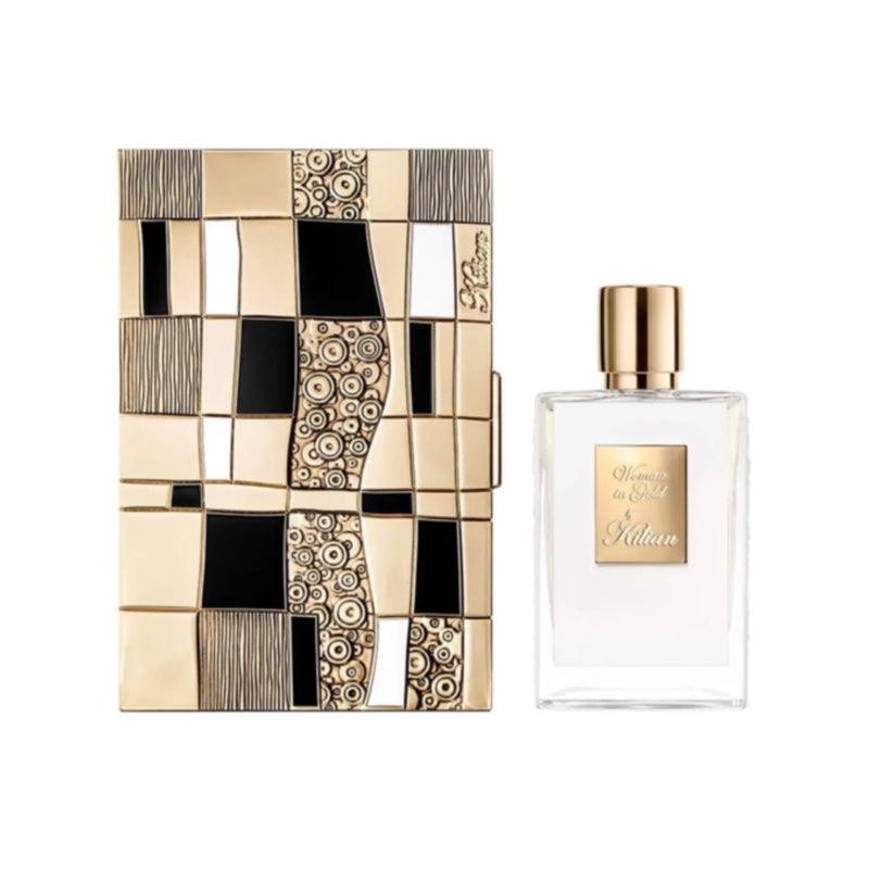 קיליאן וומן אין גולד קופסא מהודרת לנשים - Molecule-Perfume